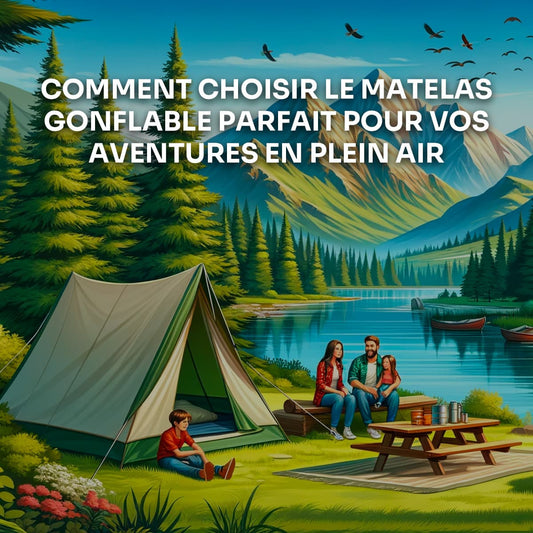 Comment choisir le matelas gonflable parfait pour vos aventures en plein air